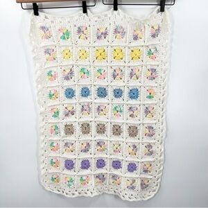 Granny Square Crochet Baby Blanket